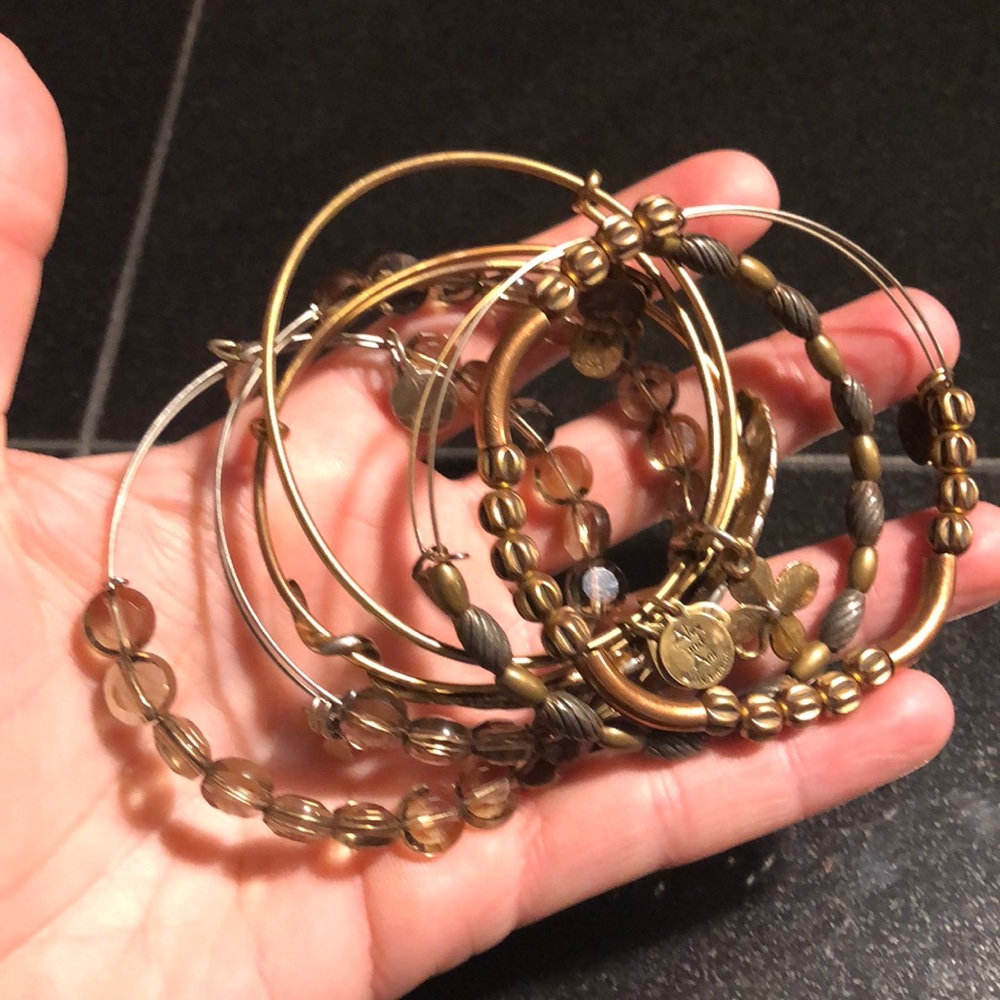 Alex and Ani bracelet set